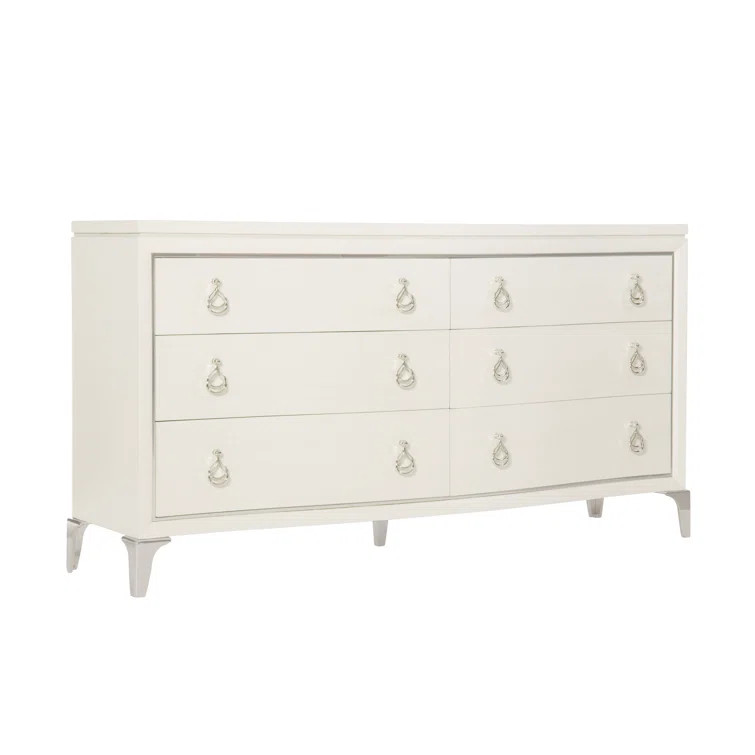 Calista 6 Drawer Double Dresser | Wayfair North America