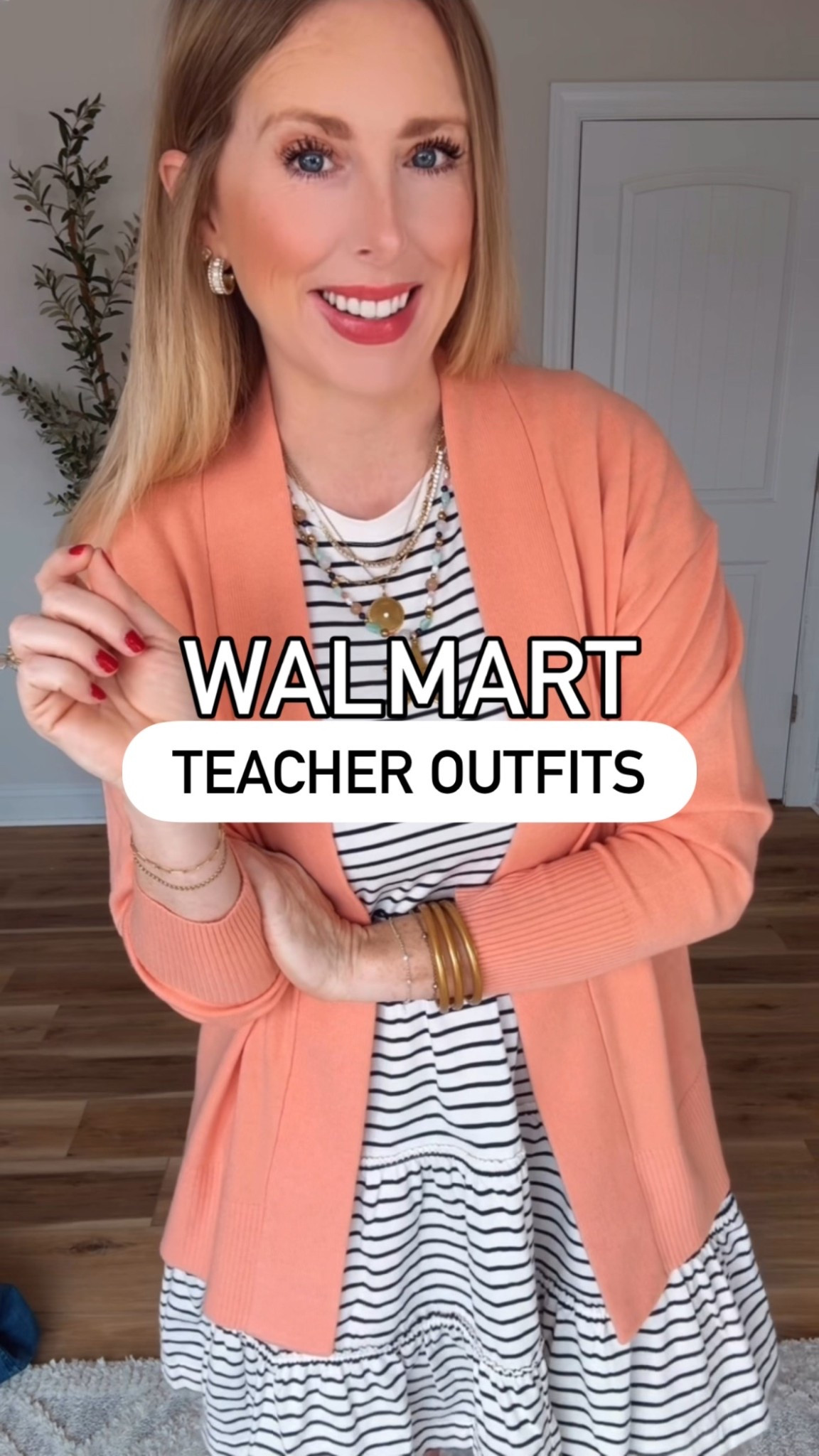 Instagram reel, Walmart teacher outfits, time and tru, Walmart fashion, Walmart try on, striped tshirt dress, workwear 

#LTKWorkwear #LTKgrwm #LTKootd