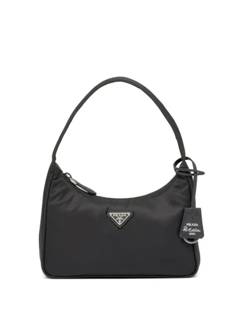 Prada Bolsa Mini Com Placa De Logo - Farfetch | Farfetch Global