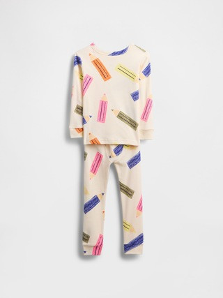 Baby & Toddler Organic Brushed Cotton PJ Set | Gap (US)
