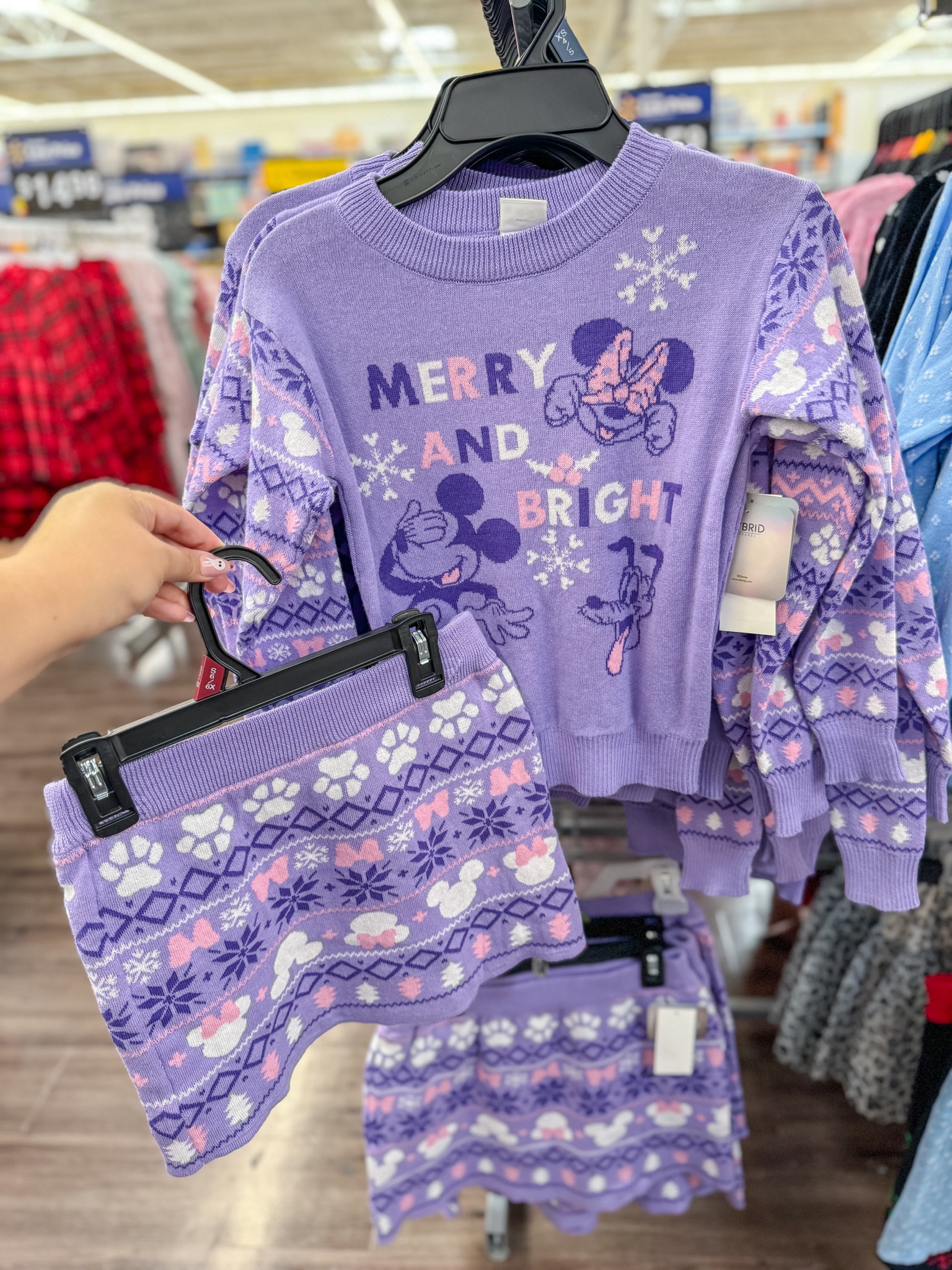 Disney Nightmare Before Christmas Girls Long Sleeve Sweater & Skirt Sets at Walmart 

#LTKkids #LTKHoliday #LTKSeasonal