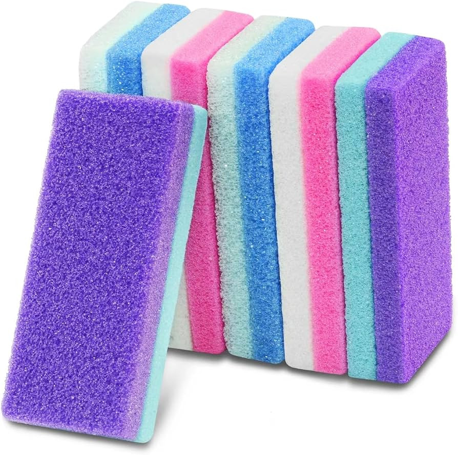 6Pcs Professional Pedicure Foot Pumice Stone for Feet Skin Callus Remover and Scrubber for Dead S... | Amazon (US)