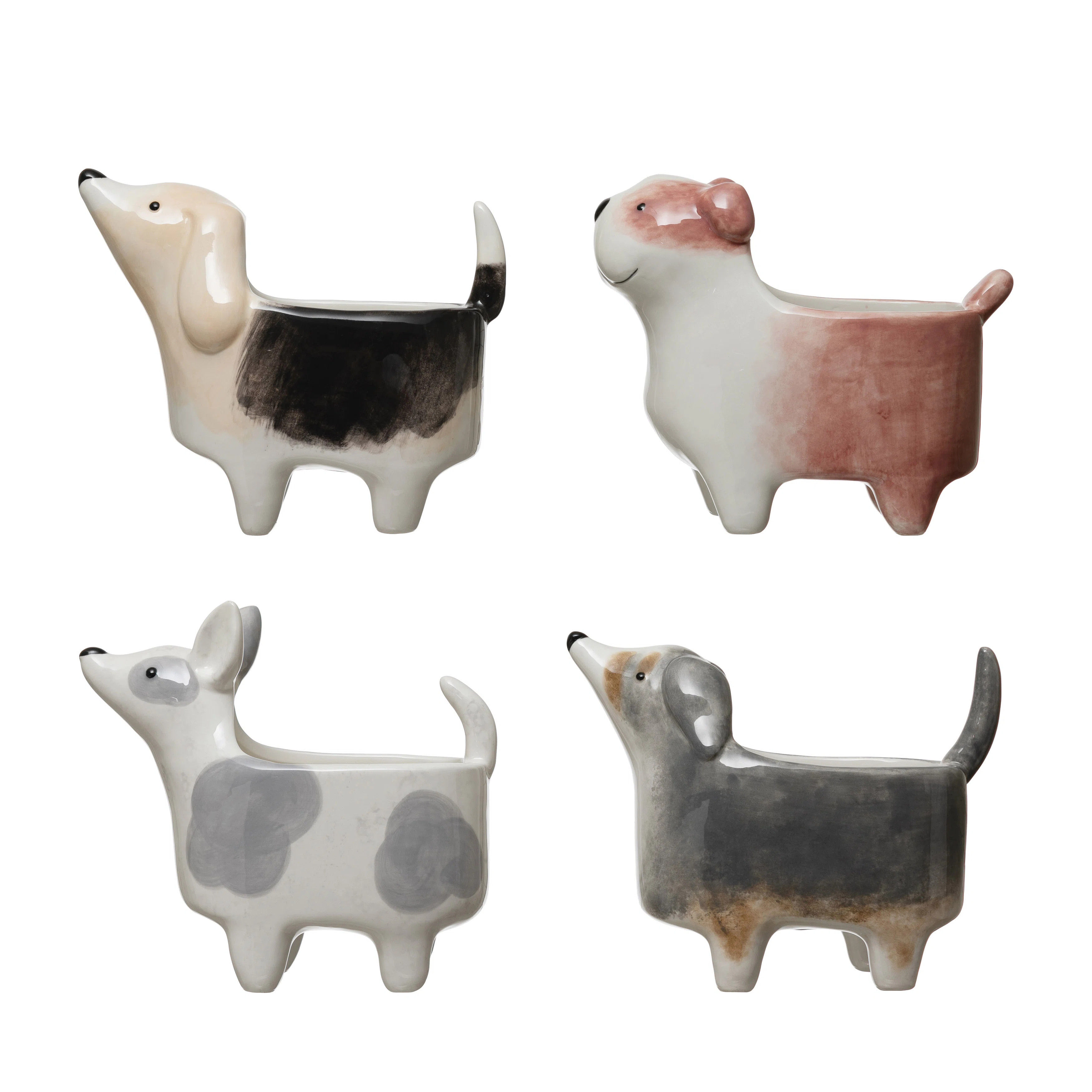 Adaurd Decorative Dolomite Dog Shaped Planter | Wayfair North America