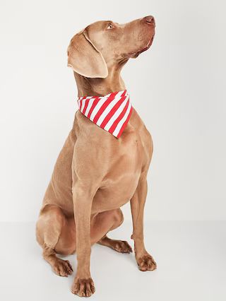 Patterned Flannel Pet Bandana | Old Navy (US)