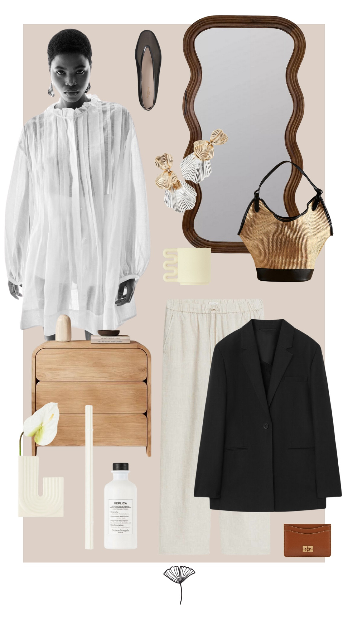 This weeks Sunday style series is an ode to linen with pieces from COS, H&M and Anthropologie 




home interiors, fashion, style spotlight, SSENSE



#LTKfindsunder100 #LTKstyletip #LTKhome