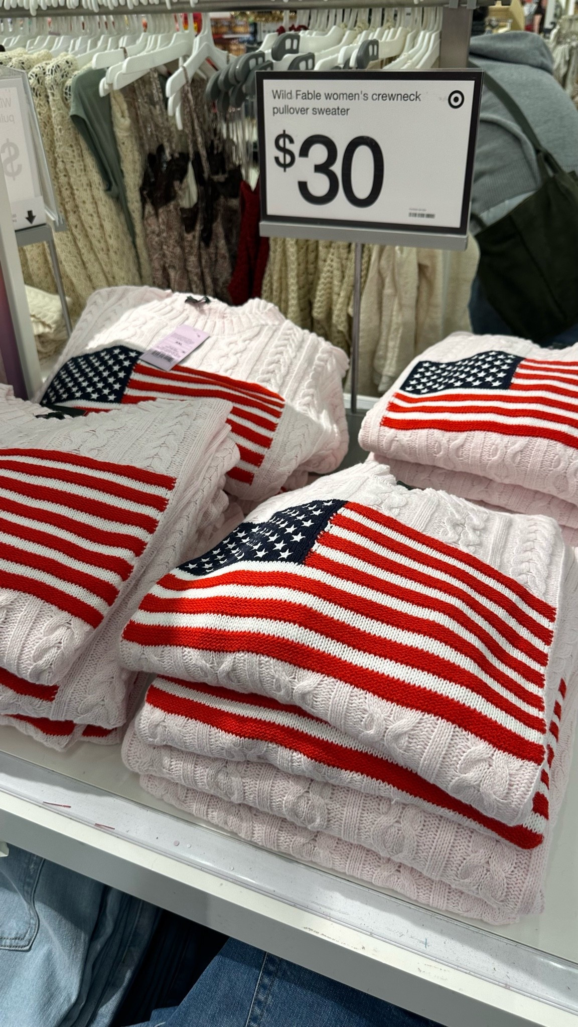USA flag sweater, target fashion

#LTKootd #LTKdayinmylife #LTKstorytime