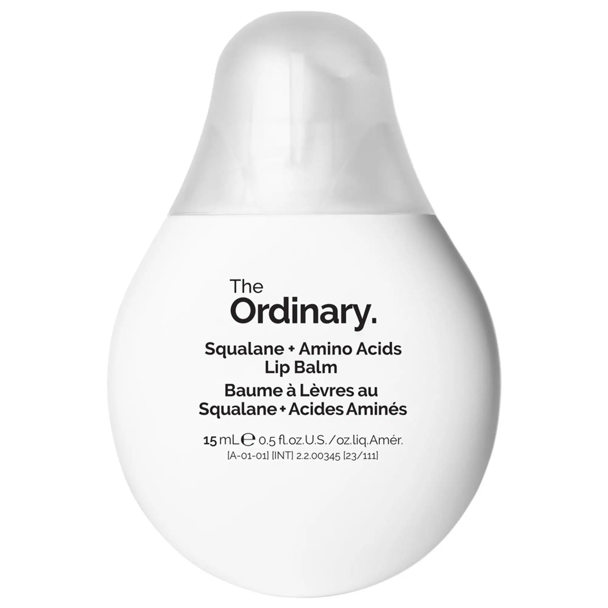 The Ordinary Squalane + Amino Acids Hydrating Lip Balm, for Lips, Elbows, and Cuticles 0.5 oz / 15 ml | Sephora (US)