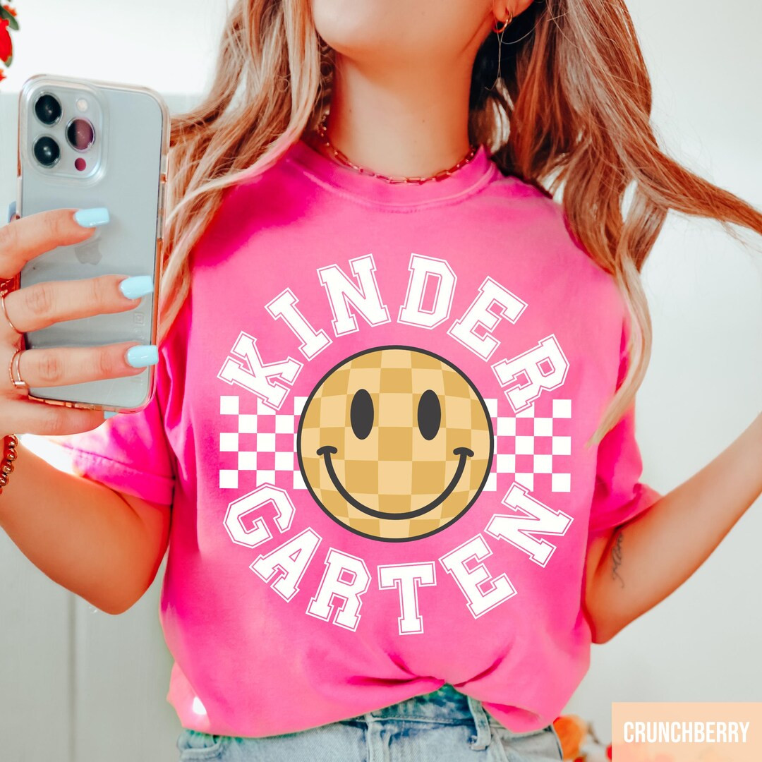 Comfort Colors Kindergarten Grade Shirt, Teacher Shirt, Teacher Appreciation Gift, Back to School... | Etsy (US)