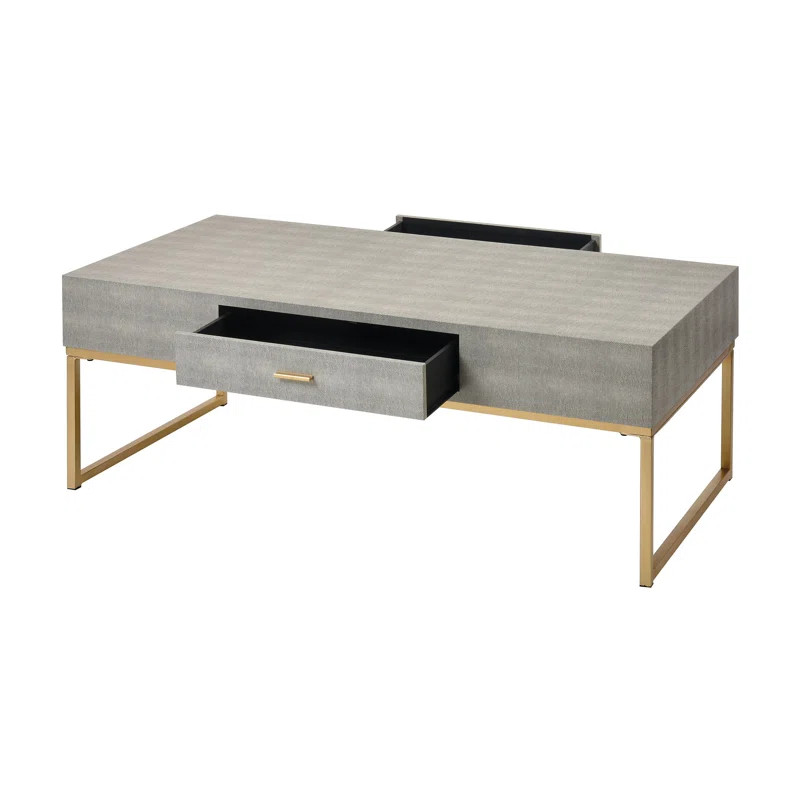 Paxson Sled Coffee Table with Storage | Wayfair North America
