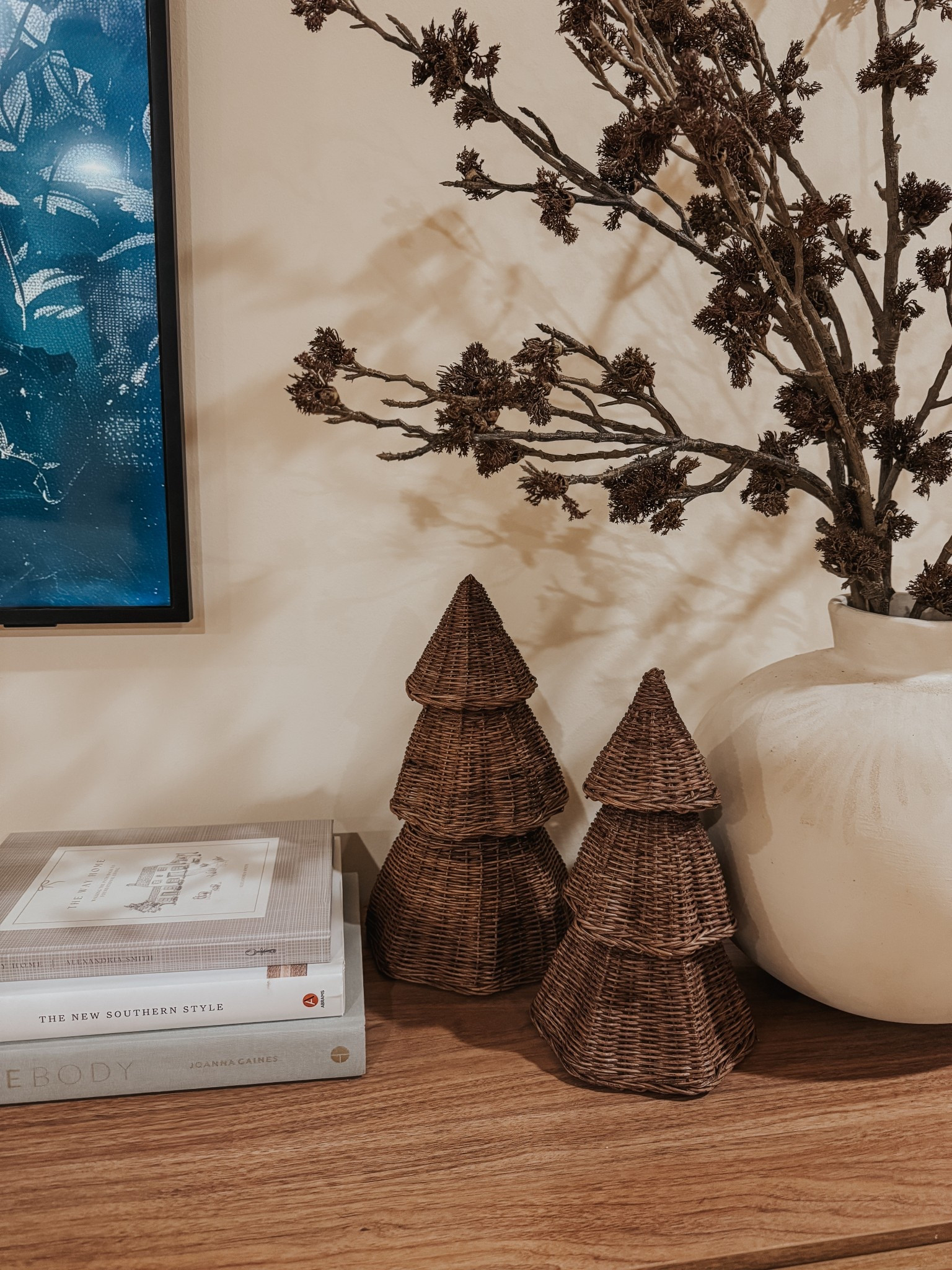 Christmas but neutral tones for fall.  You can decorate for both! 

#LTKFindsUnder50 #LTKSeasonal #LTKHoliday