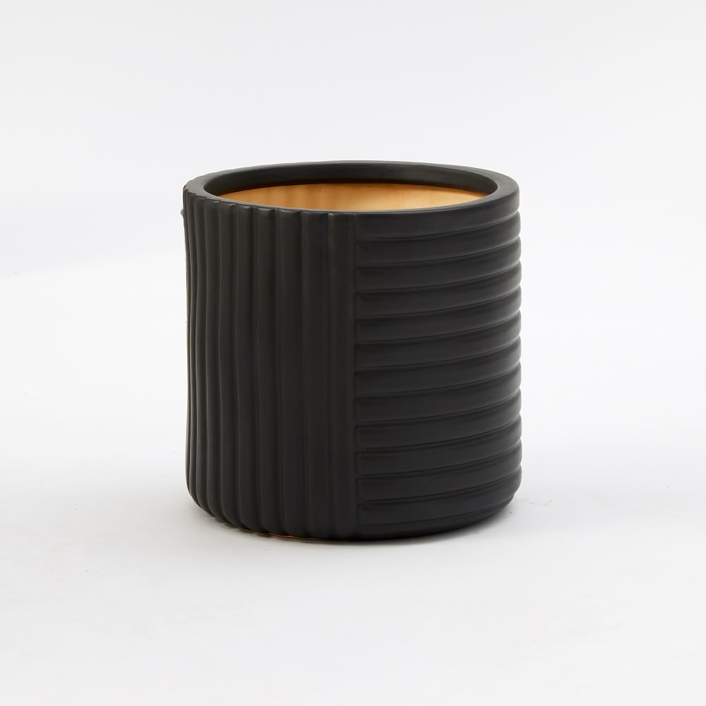 Cecilia Ceramic Indoor/Outdoor Planters | West Elm (US)