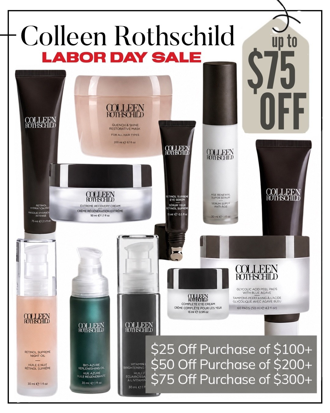 Shop Colleen Rothschild Labor Day Sale!