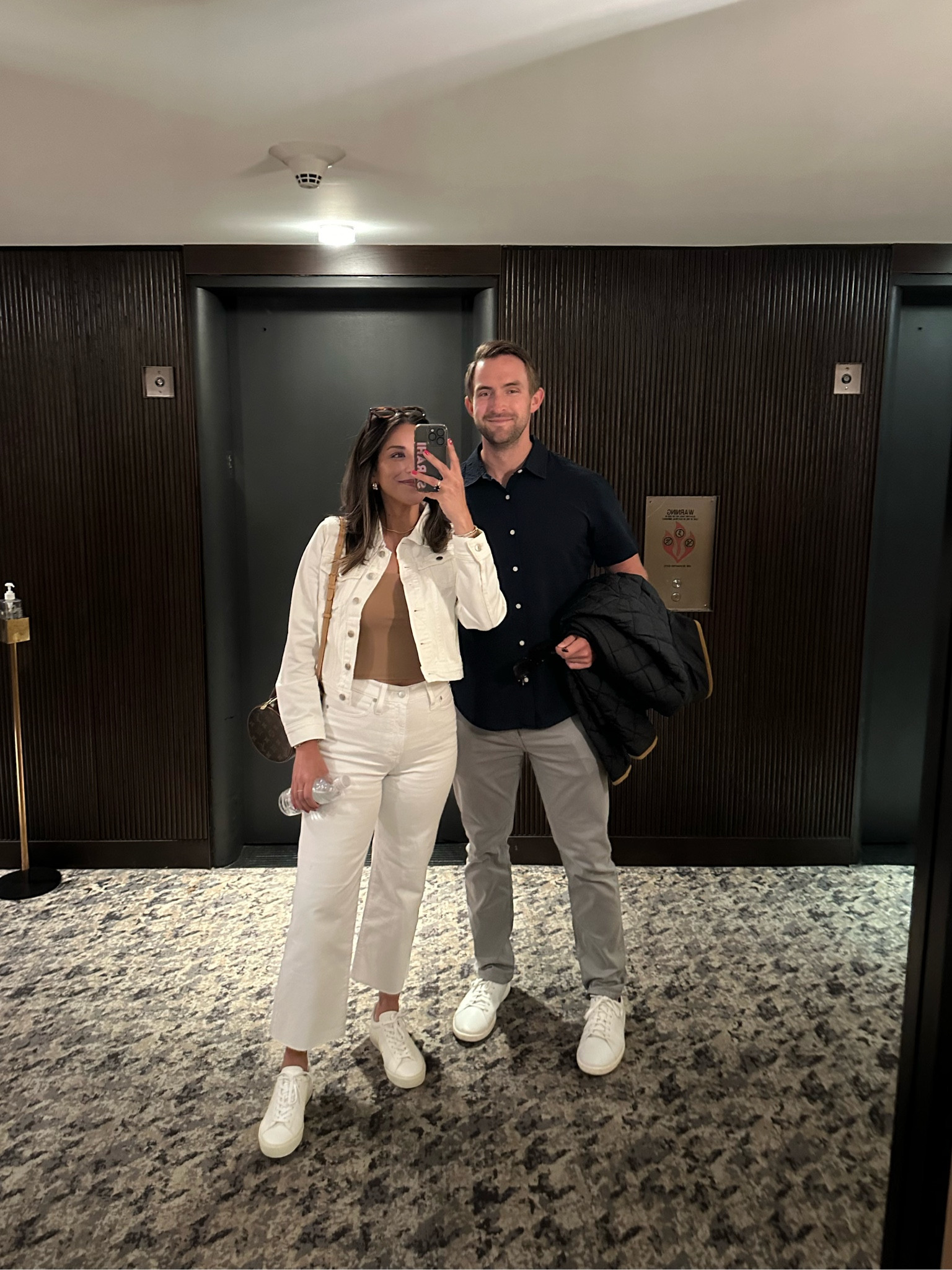 The best white denim jacket and jeans from J. Crew & they’re on sale! 😍

Typically I’m a 27 in jeans, but sized down to 26. Jacket is a small (TTS)

I don’t love stretchy jeans, I prefer more structured denim. However, these are the perfect combination of both & don’t stretch out throughout the day!

#LTKfindsunder100 #LTKtravel #LTKfindsunder50