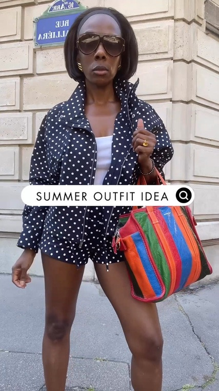 Polka dots are back, and better than ever.✨

This short set is one of my favorite summer outfit finds, styled with a vintage Balenciaga bag and Prada mules  for an elevated finish. 

Unfortunately the vintage mules are not available. But you can shop the rest of the look now on LTK. 🛒

#SummerOutfit #LTKStyleTip #PolkaDots #ShortsSet

#LTKootd #LTKgrwm #LTKSeasonal