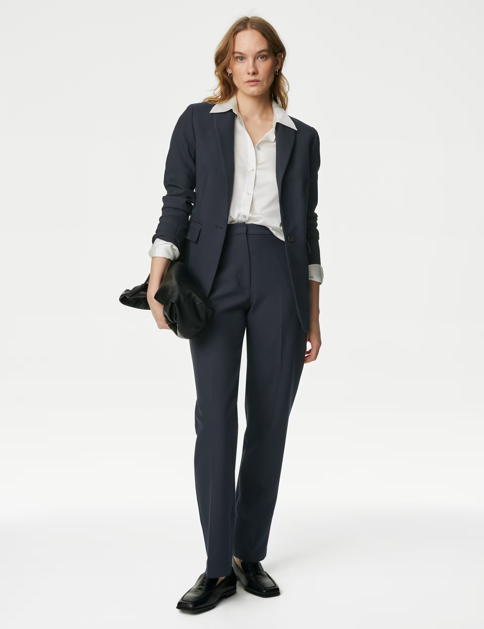 Straight Leg Trousers | Marks & Spencer (UK)
