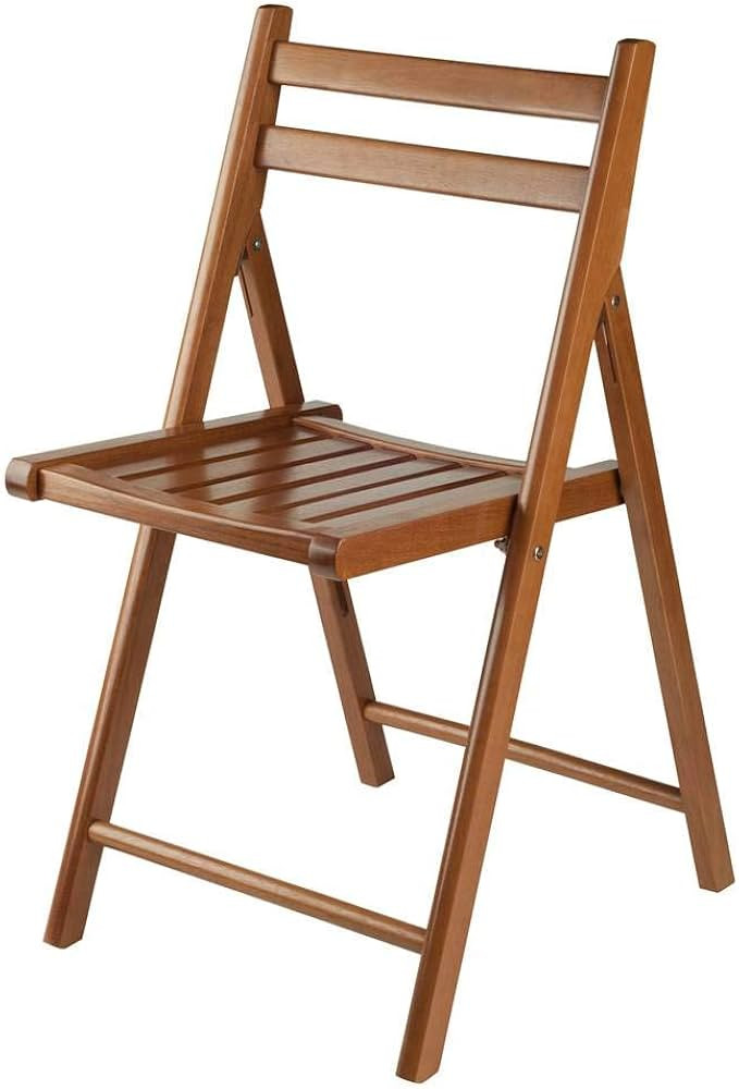Winsome Robin 4-PC Folding Set Teak Chair, 17.64 x 20.1 x 32.28 | Amazon (US)