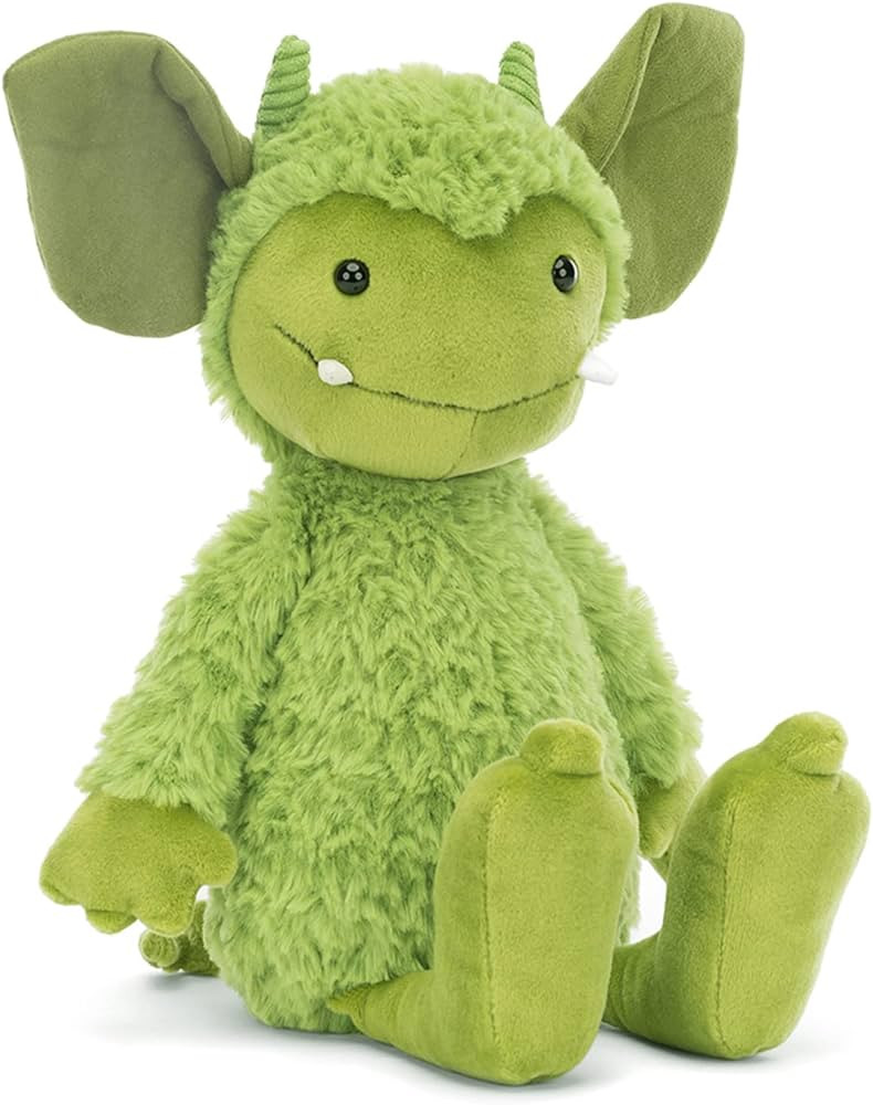 Jellycat Grizzo Gremlin Stuffed Animal | Amazon (US)
