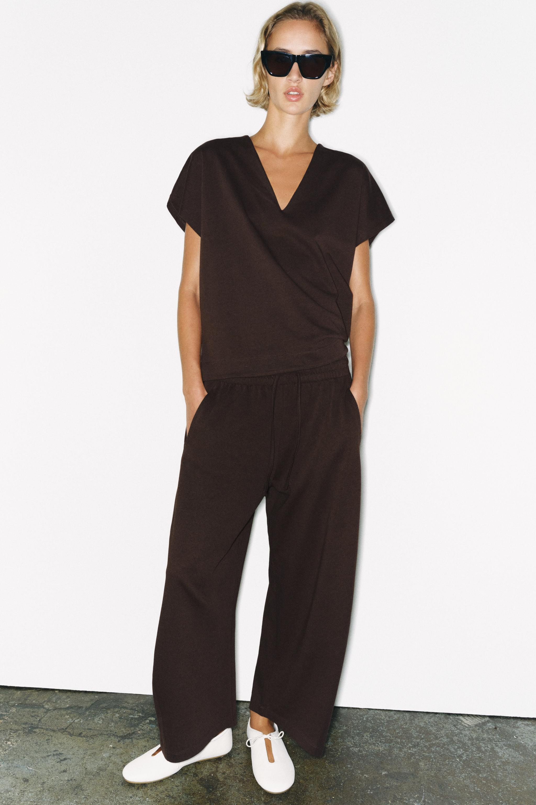 V-NECK T-SHIRT | Zara US