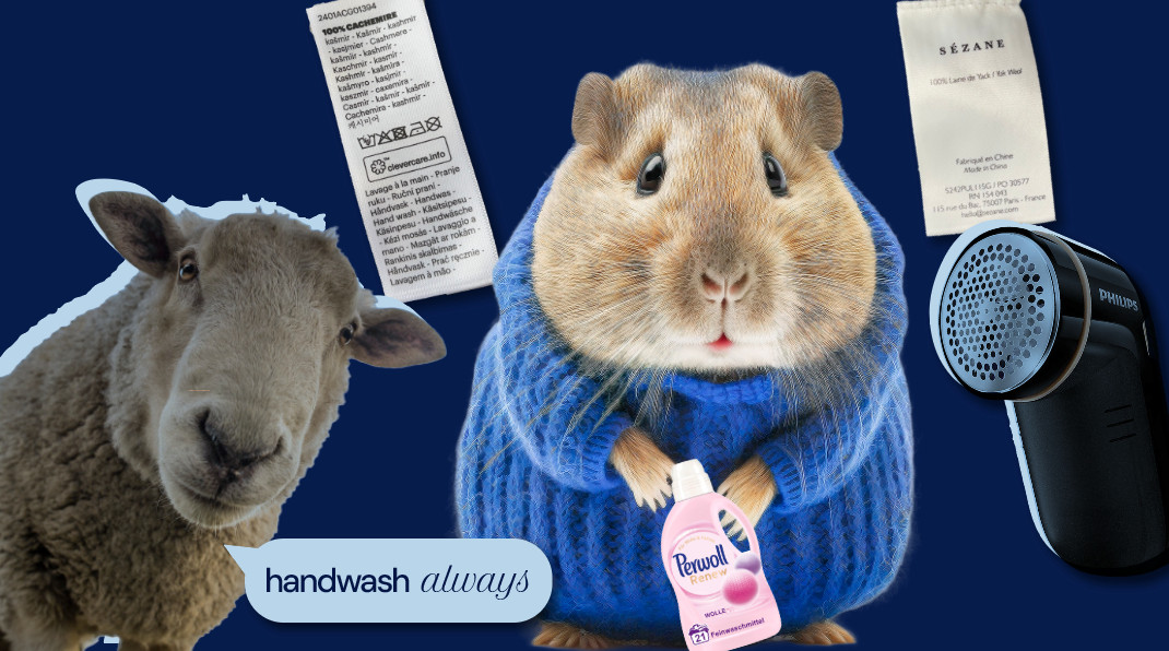Everything you need to take care of your wool garments :) 

 