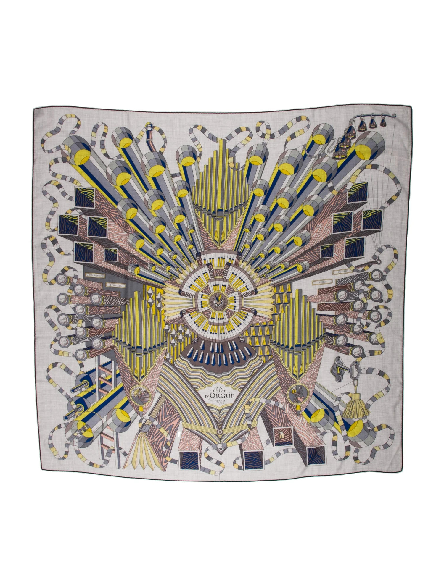 Point D'Orgue Cashmere Shawl | The RealReal