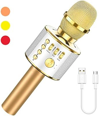 LET'S GO! Wireless Bluetooth Karaoke Microphone for Kids - Best Gifts | Amazon (US)
