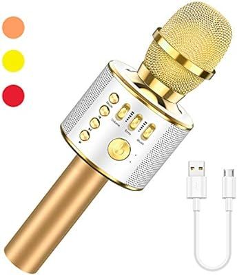LET'S GO! Wireless Bluetooth Karaoke Microphone for Kids - Best Gifts | Amazon (US)
