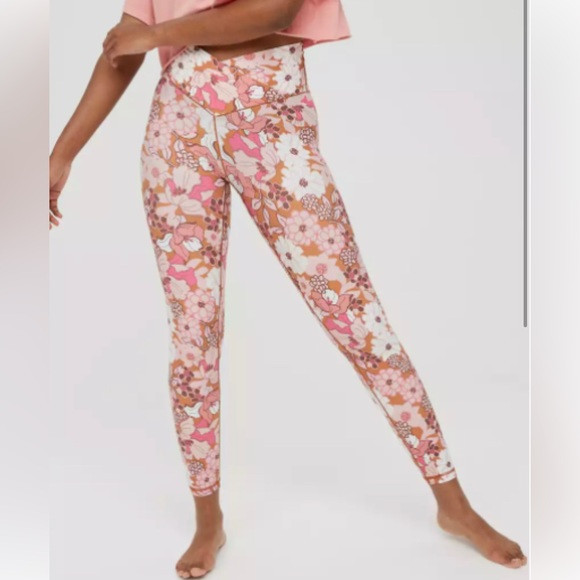 Aerie Offline Real Me 7/8 Legging Hi Rise Retro Floral | Poshmark