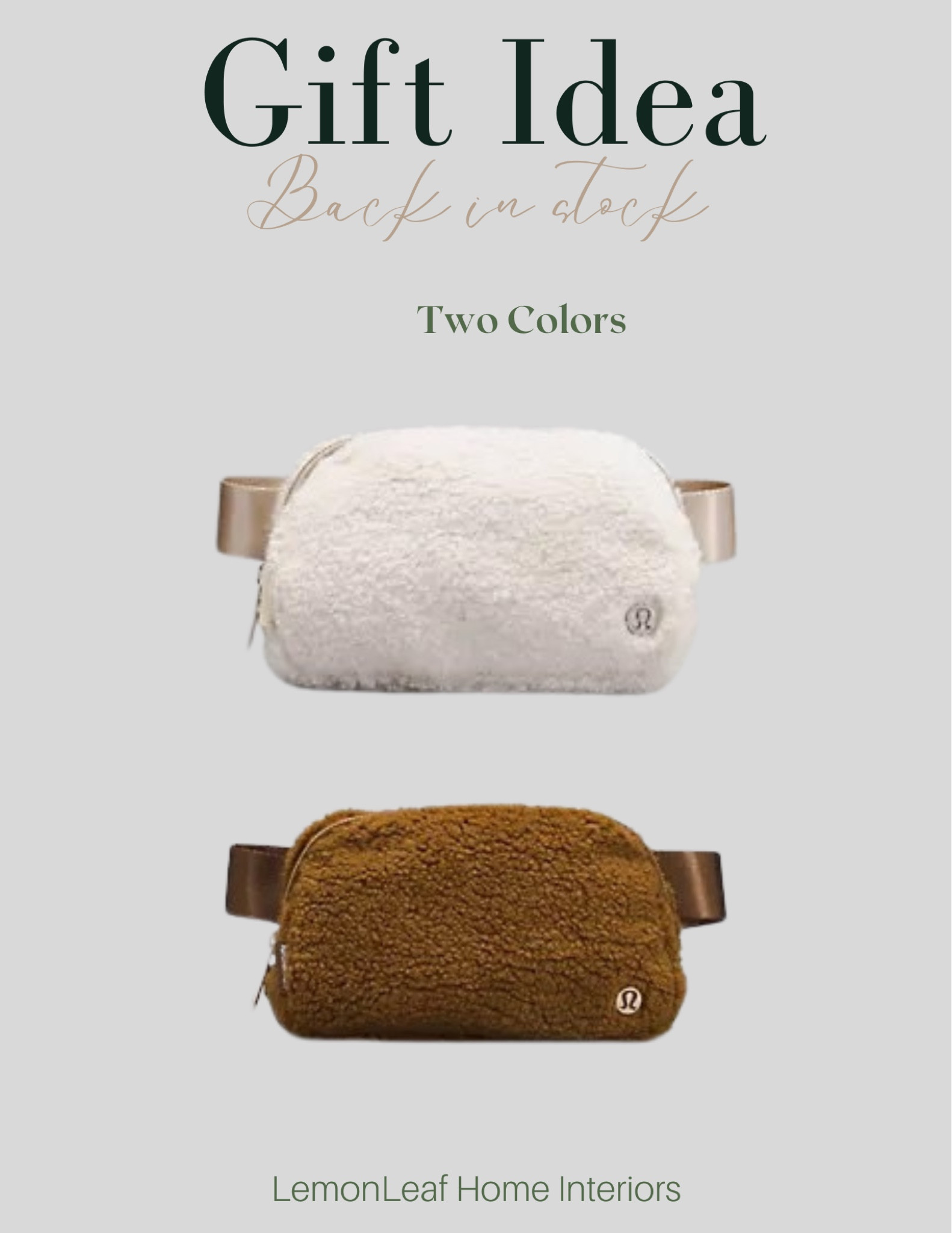 Lululemon everywhere bag back in stock in two colors


#LTKstyletip #LTKGiftGuide #LTKunder50