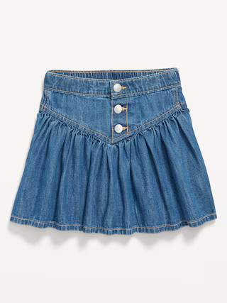 Button-Front Jean Swing Skirt for Toddler Girls | Old Navy (US)