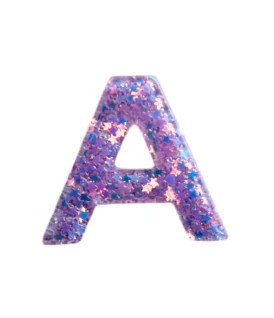 Acrylic Sparkle Letters | Becco Bags