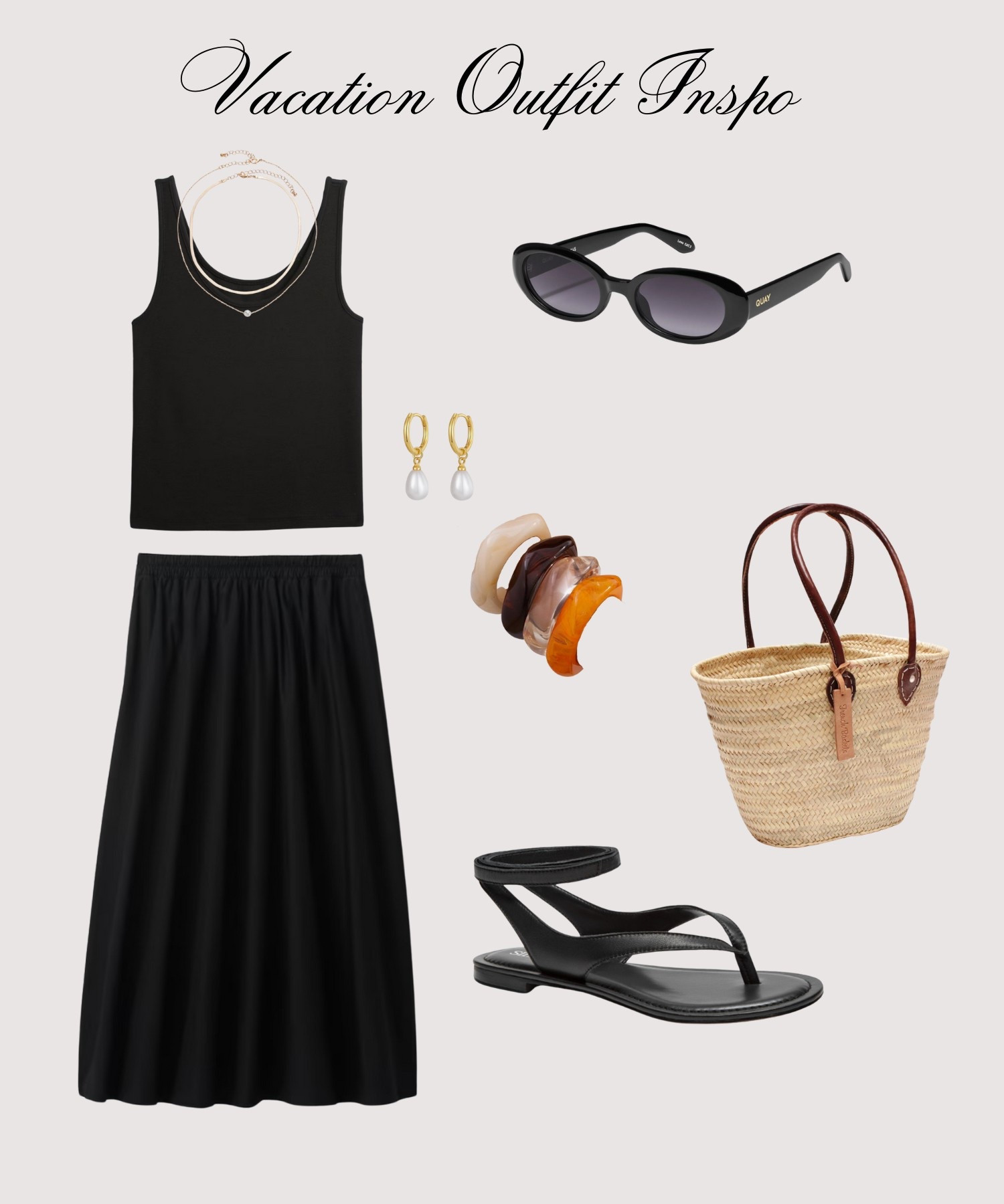 Vacation outfits / summer 2025 outfits / summer outfit inspo/ summer style / summer outfits / maxi skirt outfit / European vacation outfit / European summer outfit 

#LTKSeasonal #LTKFindsUnder100 #LTKFindsUnder50