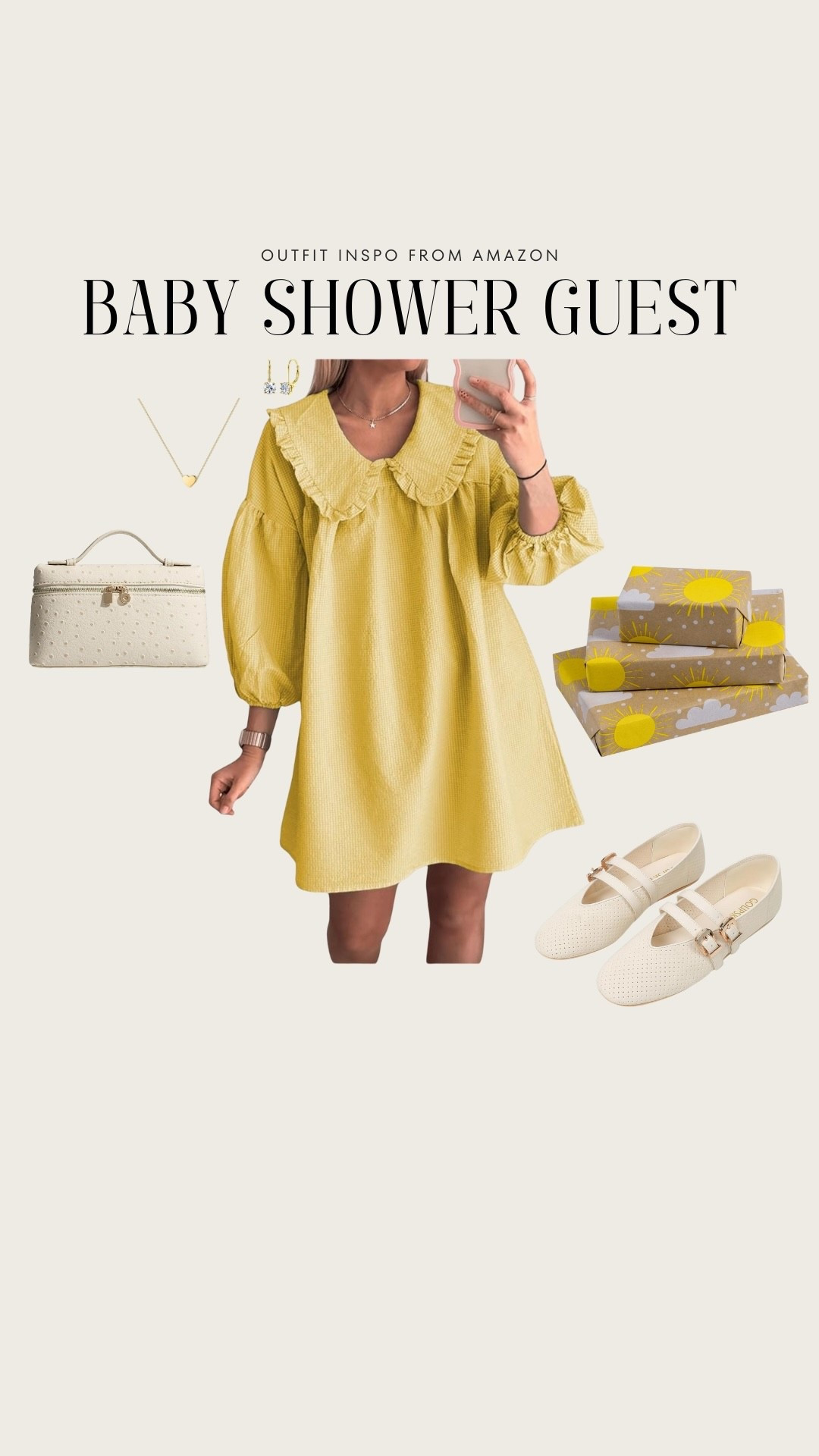 Baby shower guest outfit inspo 💛

#LTKMidsize #LTKStyleTip #LTKSeasonal