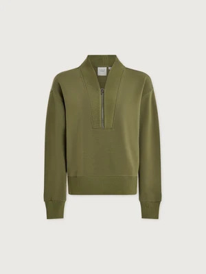 Sally Half Zip Sweat | Varley US, Coffee Bean Marl / L | Varley US