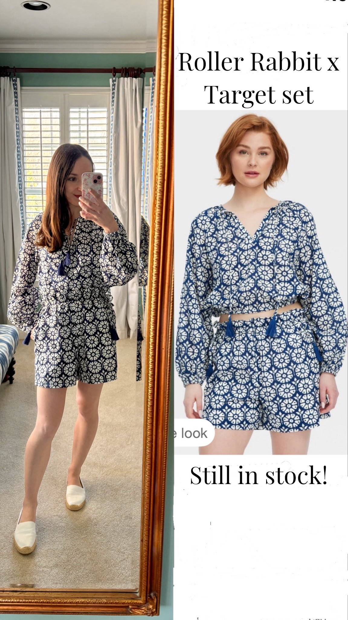 I mentioned last week I only got the shorts from the Roller Rabbit for @Target collection because I’m not in to crop tops, but I went back for it as it actually fits me so differently than it does in their pictures!
I plan to do a video styling it multiple ways soon too!