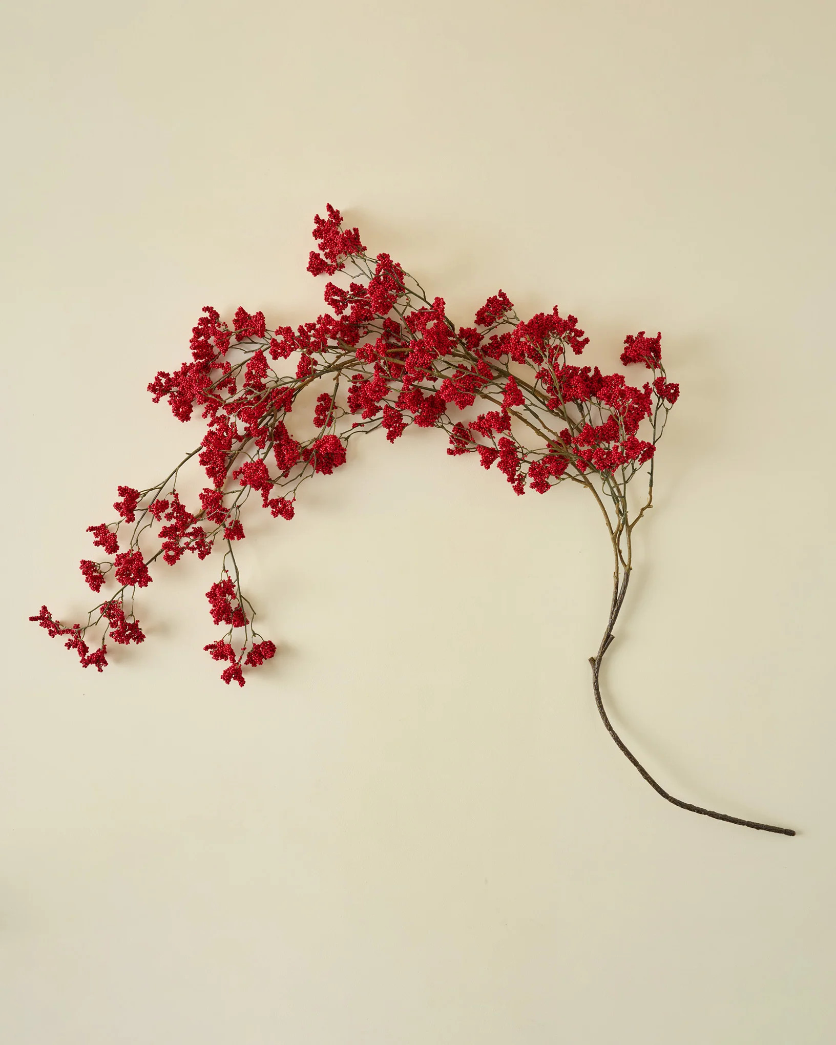 Oversized Red Berry Hanging Pick | Magnolia
