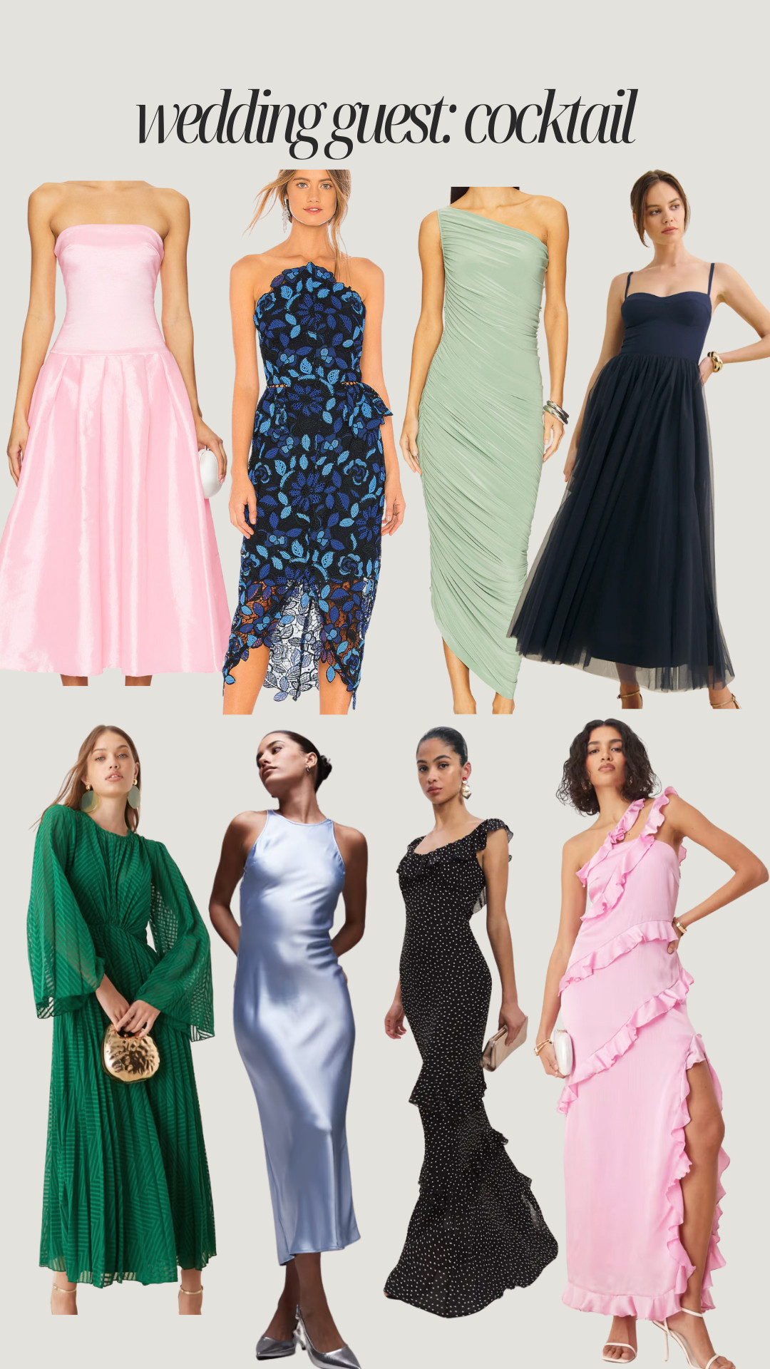 For spring/summer weddings that call for Cocktail Attire 

 #LTKStyleTip #LTKWedding