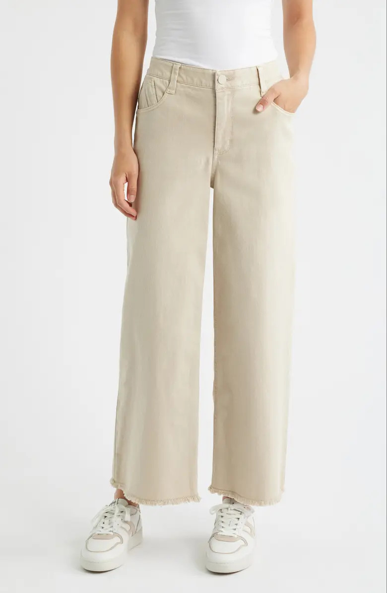 Wyatt Skyrise High Waist Ankle Wide Leg Jeans | Nordstrom
