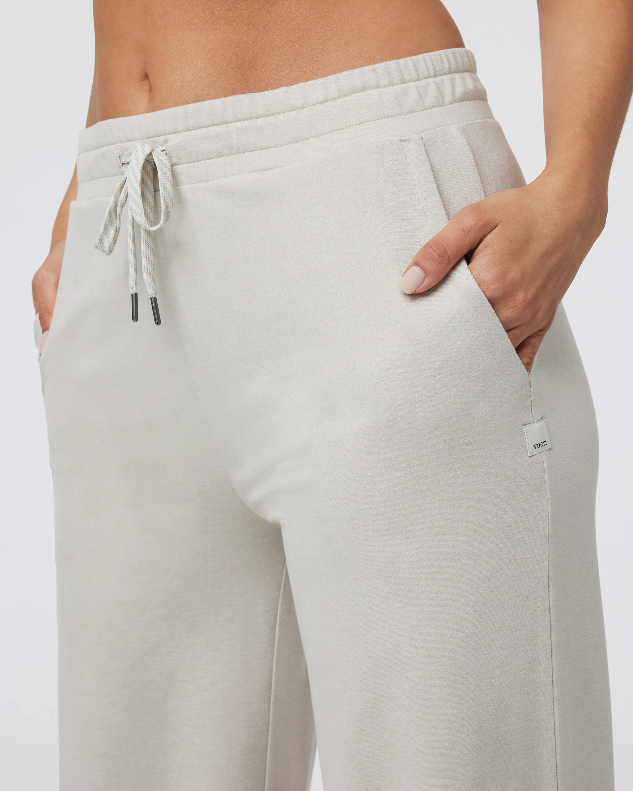 Halo Wideleg | Women's Blue Coast Heather Pants | Vuori | Vuori Clothing (US & Canada)