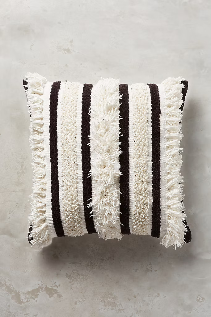 Textured Indira Pillow | Anthropologie (US)