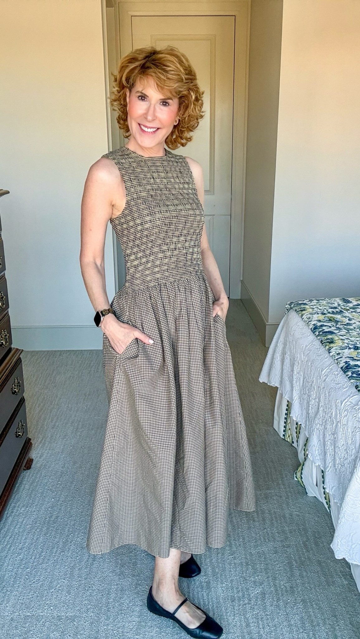 My gingham obsession has no off-season. 😂
I LOVE seeing my favorite print in these autumnal colors! This organic cotton poplin dress is such a fun way to start dressing for fall, even if the weather hasn’t gotten the memo. Best of all, it’s 30% off during the sitewide Labor Day Weekend sale!

On EmptyNestBlessed.com, we’ve rounded up the BEST Labor Day Weekend sales and discount codes, including some that are exclusive for my followers, all in one convenient spot. 

Because if you’re an empty nester, we know you’re busy! So we did the work for you! 🥰 Yep! You can browse the best deals quickly, then get back to the important things, like family🏠, fun 🤩, and football🏈!
Priorities, people!

#LTKootd #LTKSaleAlert #LTKOver40