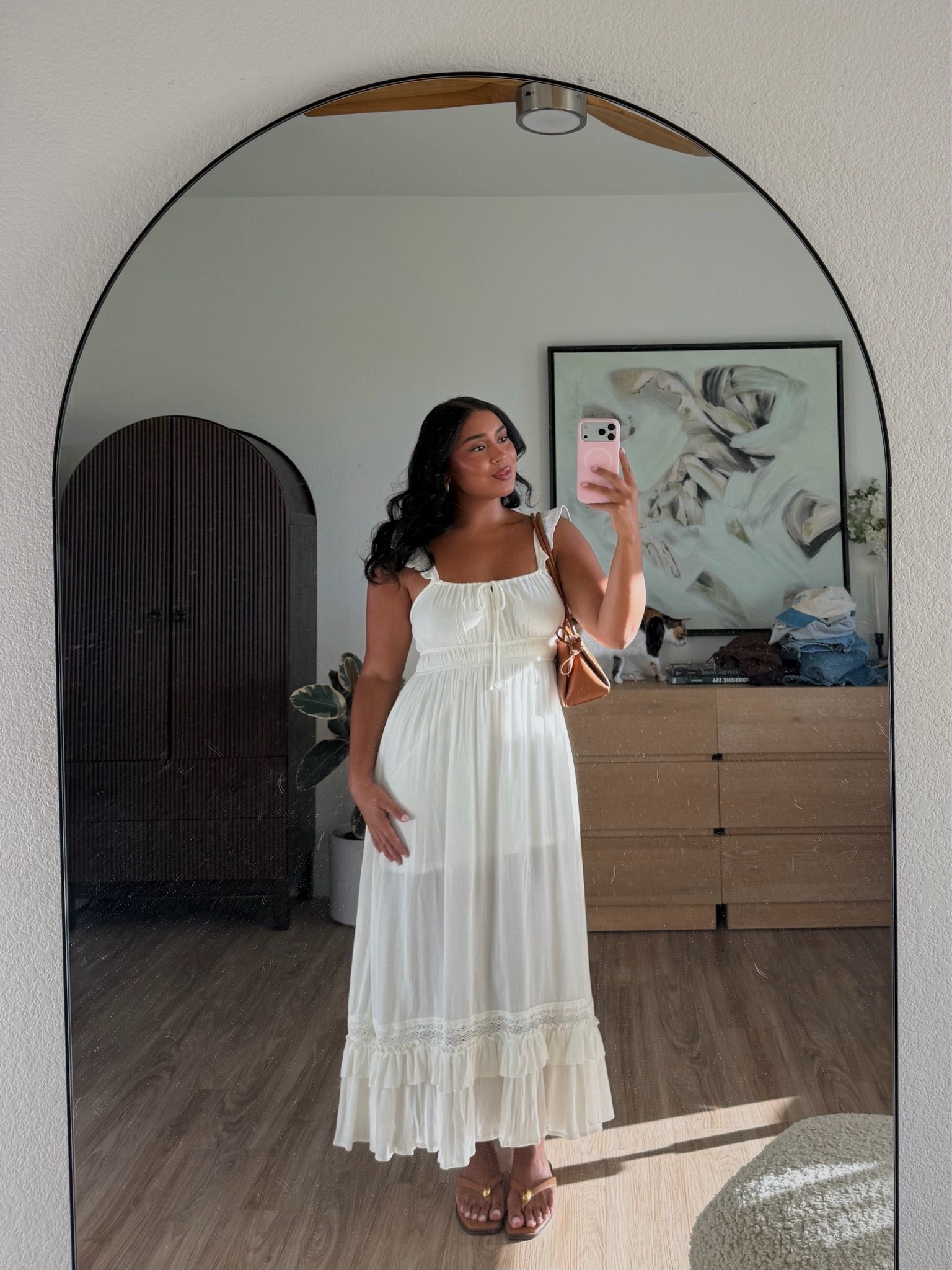LOVE this white maxi dress, so so so comfy! Feels like a perfect staple white dress for summer (wearing a M)

#LTKootd #LTKSeasonal #LTKMidsize