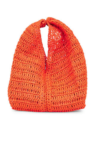 A.L.C. Simone Raffia Bag in Poppy. Size all. | Revolve Clothing (Global)