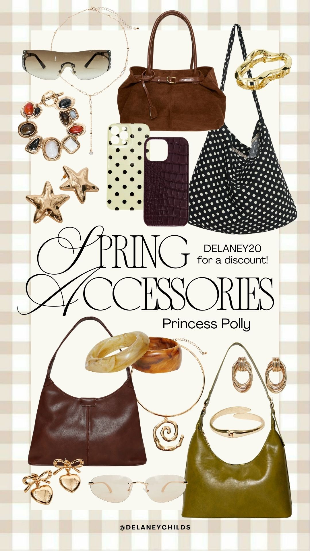 Spring accessories from Princess Polly! Use code DELANEY20 

 #LTKValentine #LTKdayinmylife