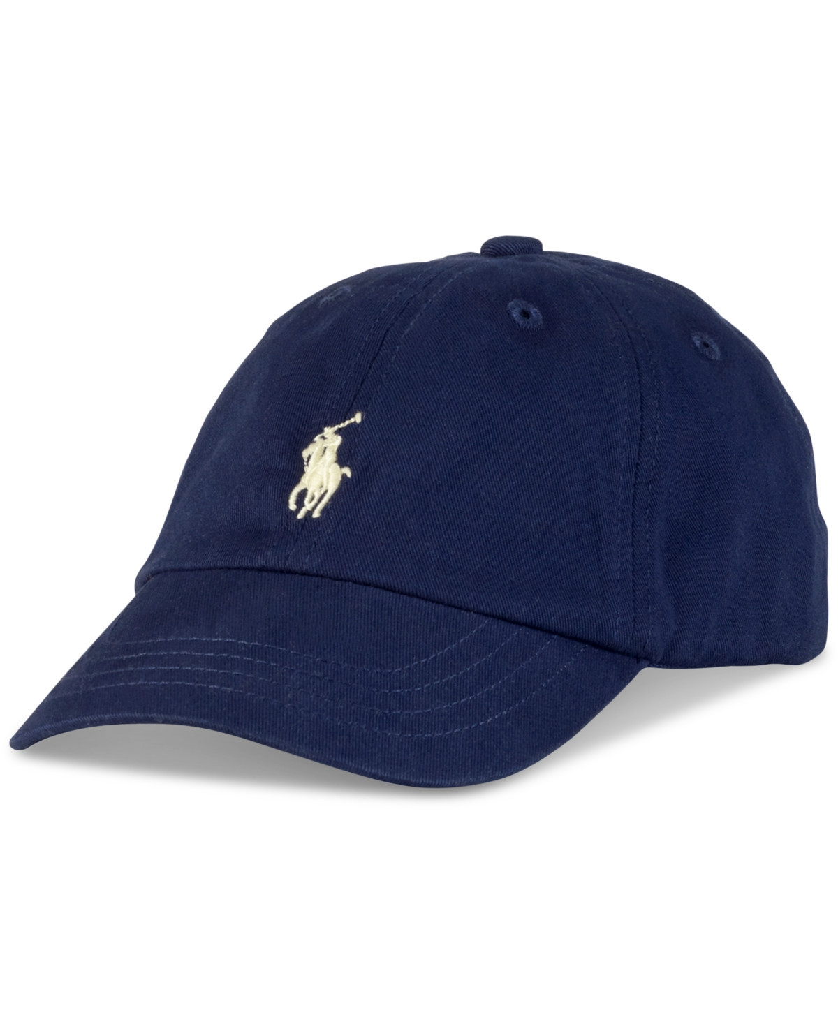 Polo Ralph Lauren Baby Boys Cotton Chino Baseball Cap - Newport Navy | Macy's