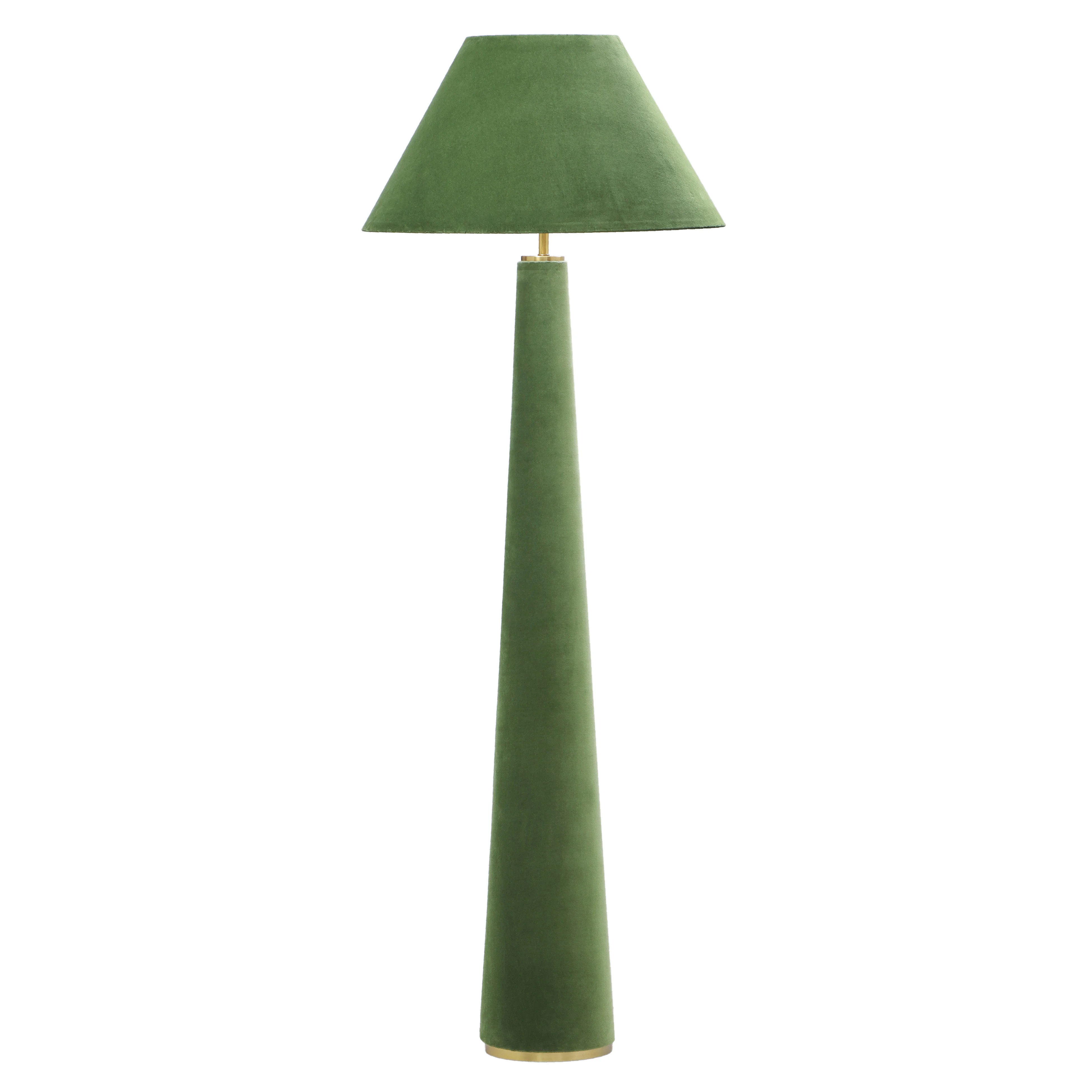 Graham Velvet Floor Lamp | Wayfair North America