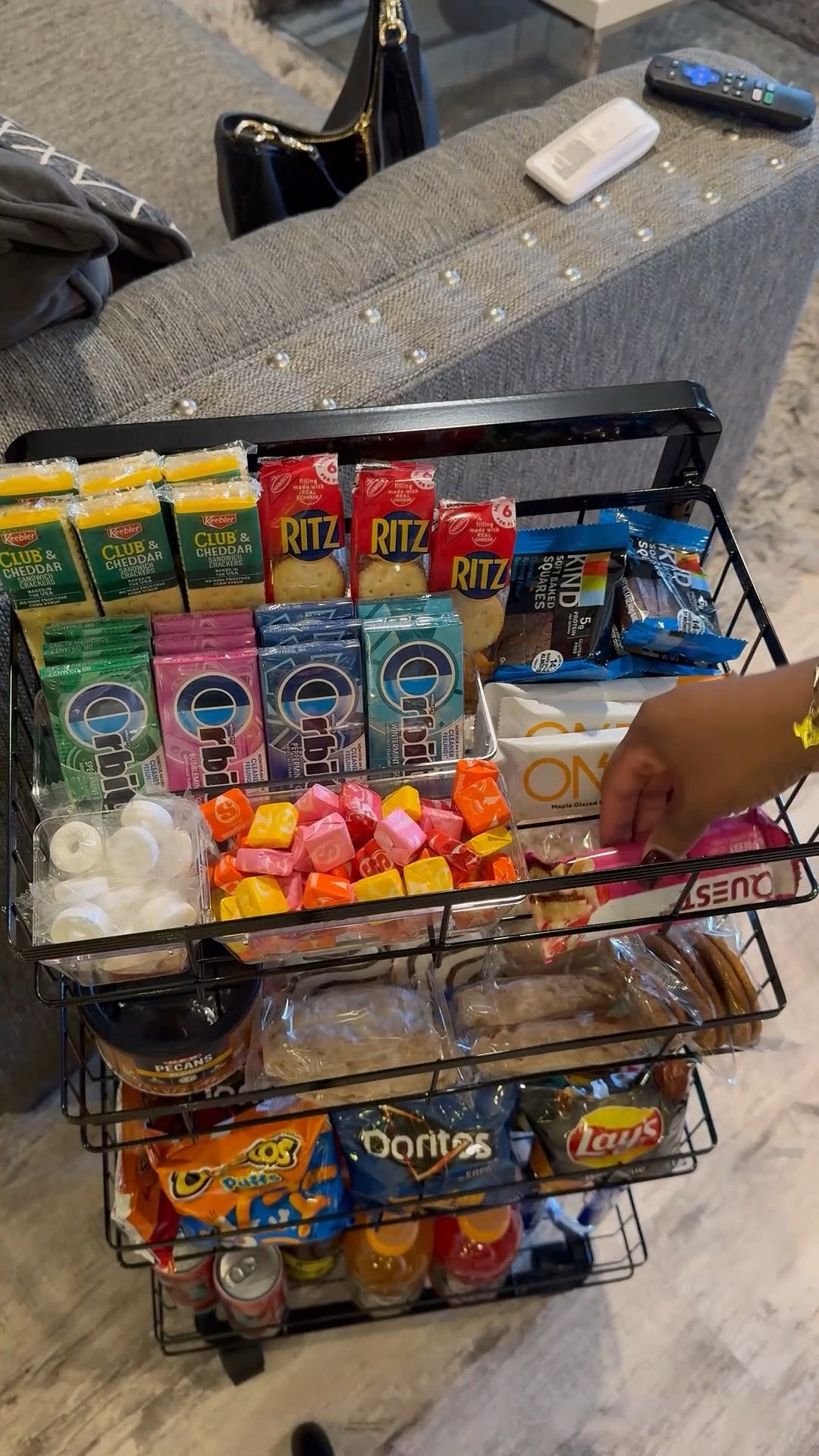 Delivery driver’s snack cart items I found from Amazon! 

Snack bar. Home restock. ASMR. Snacks cart with wheels. Acrylic organizers. Home organization. Delivery drivers sign.

#LTKFamily #LTKHoliday #LTKHome