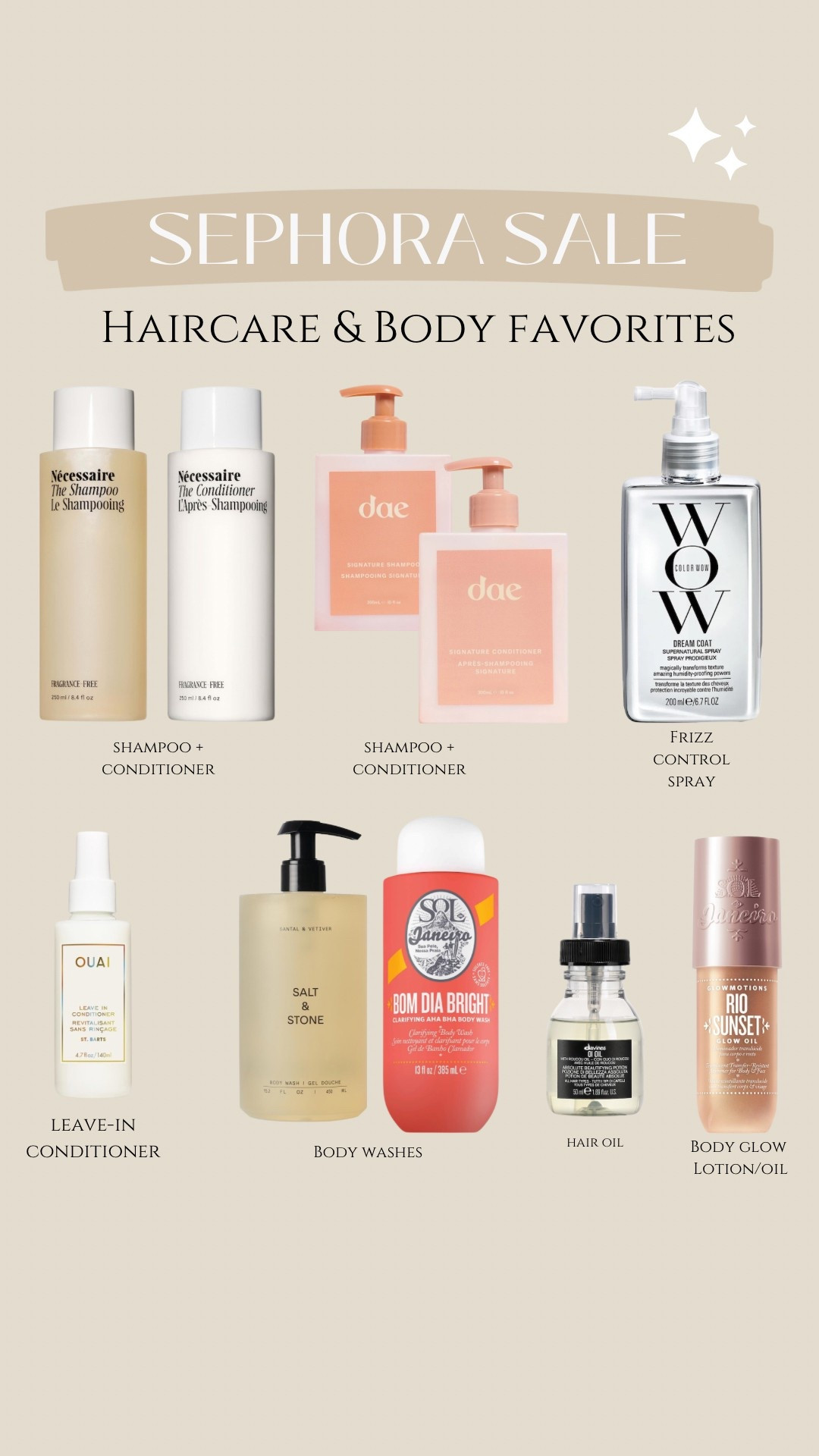 Sephora sale: hair care and body favorites 💛

Hair care, body, self care, beauty 

#LTKFindsUnder50 #LTKSeasonal #LTKHome