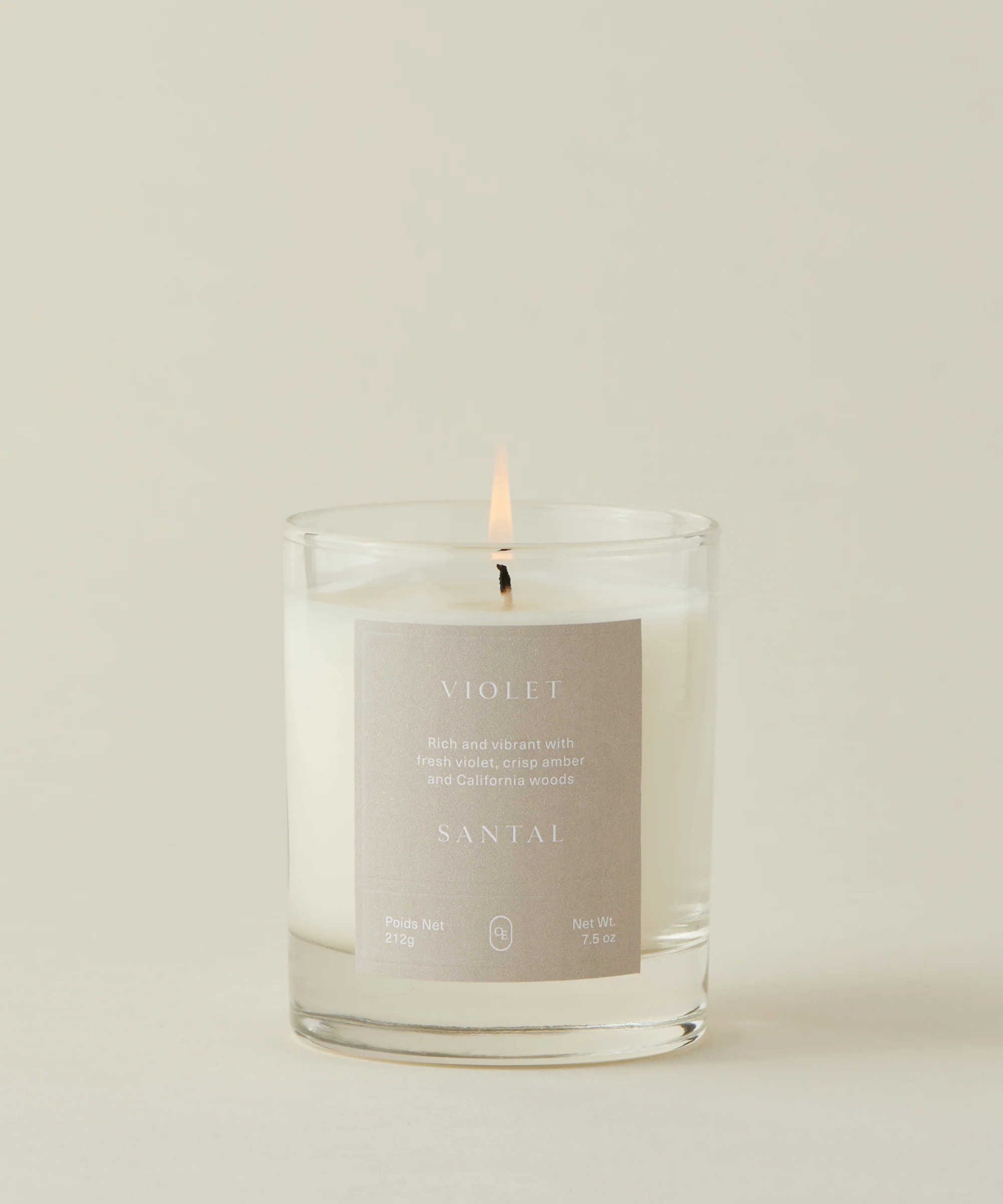 Violet Santal Candle | Oak Essentials