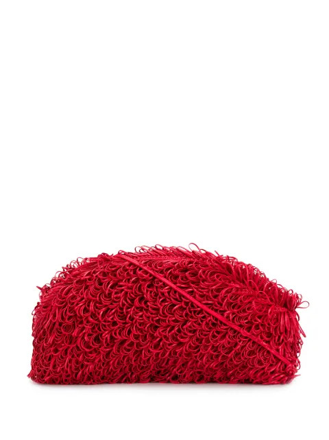 leather loops clutch | Farfetch (US)