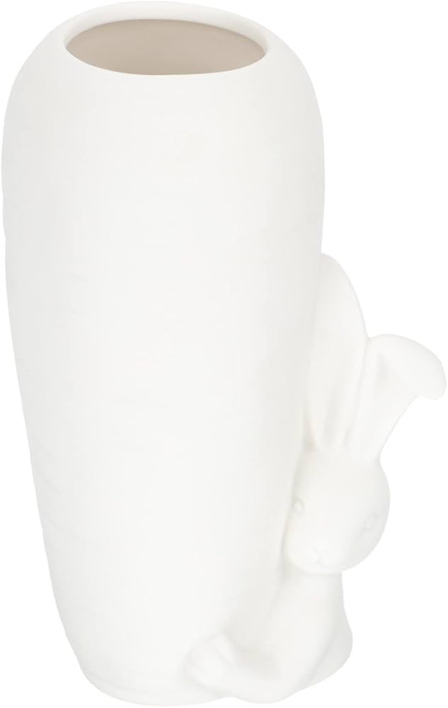 LIFKOME Ceramic Flower Vase Easter Bunny Carrot Bouquet Holder Nordic Style Flower Vase Desktop D... | Amazon (CA)
